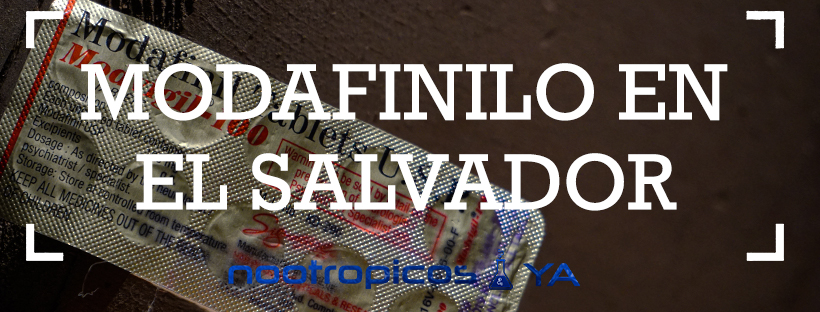 el salvador modafinilo