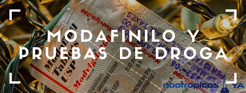 prueba drogas modafinilo